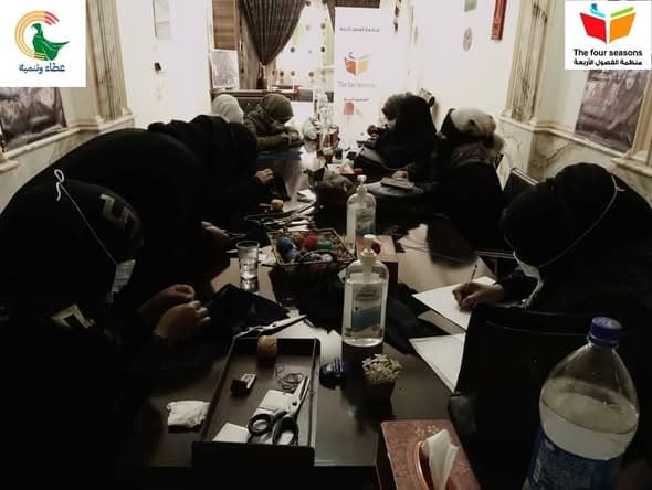 تمكين المرأة اقتصاديًا: مشروع "عطاء وتنمية" يفتح آفاقًا جديدة 🧵✨ - 2