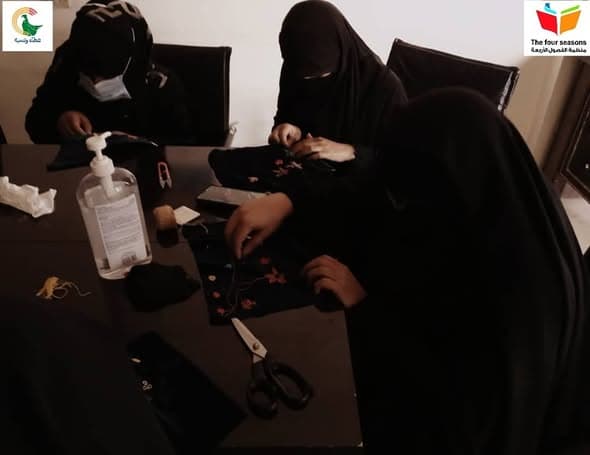 تمكين المرأة اقتصاديًا: مشروع "عطاء وتنمية" يفتح آفاقًا جديدة 🧵✨ - 3