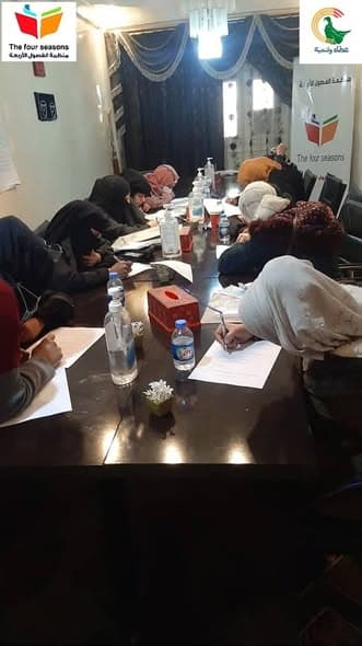 تمكين المرأة في الرقة: مشروع "عطاء وتنمية" نحو سلام مستدام وحقوق راسخة 🕊️⚖️ - 4