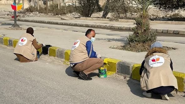 شهر العمل التطوعي في الرقة: تشجير وتجميل لشوارع المدينة - 2